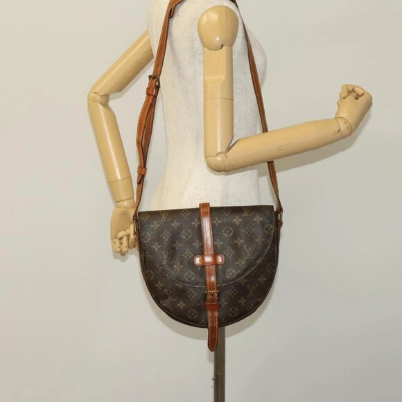 LOUIS VUITTON Monogram Chantilly GM Shoulder Bag M51232 LV Auth 131970 - Picture 3 of 16